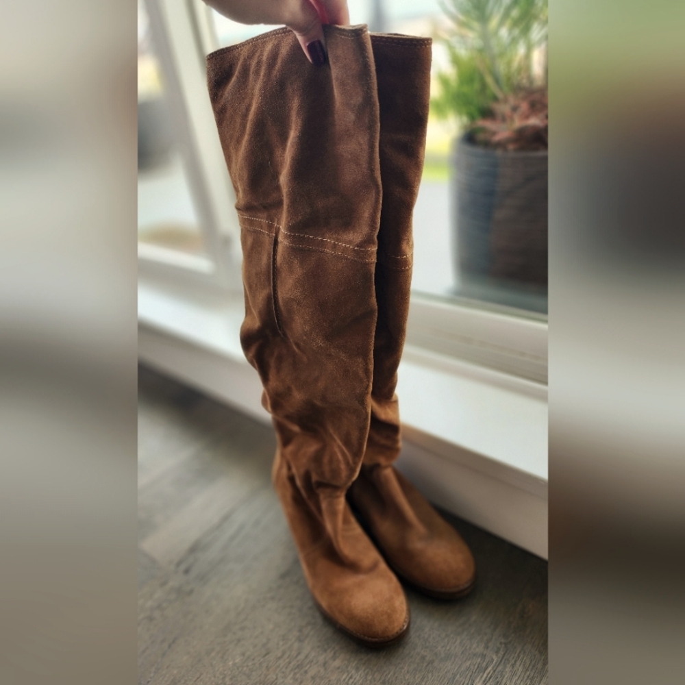 Aldo knee-high suede boots